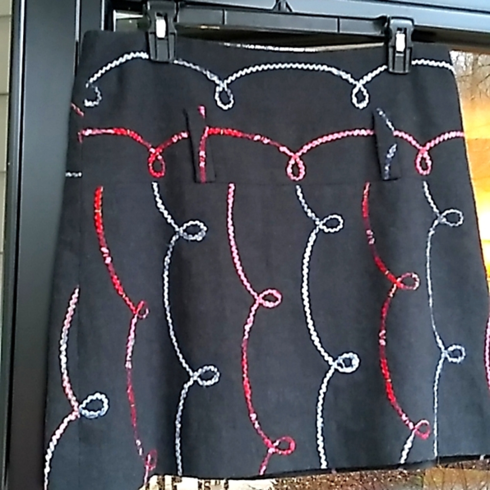 Columbian Designer wool skirt, Sz M/L, NWOT